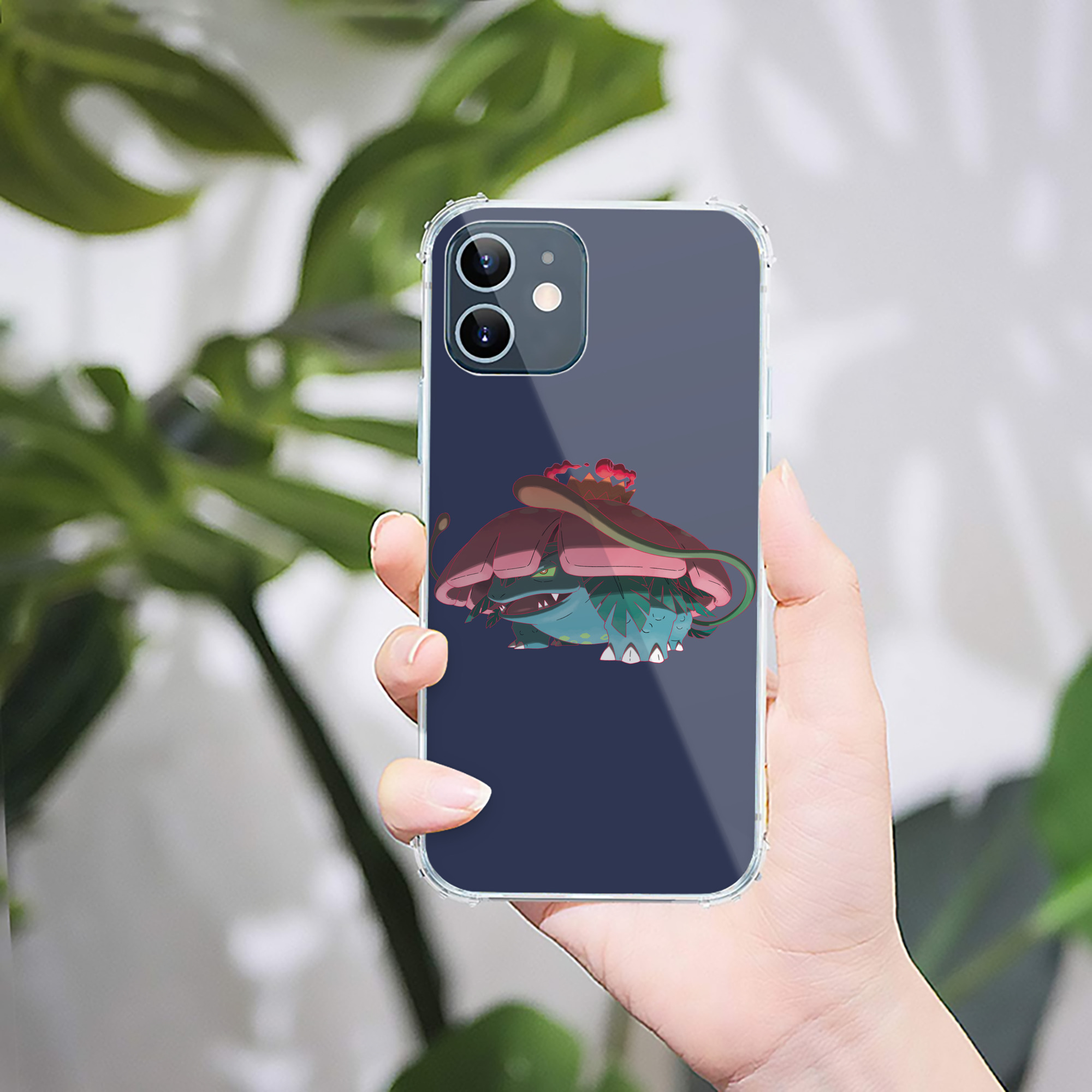 （画像用） ポケットモンスター Pokémon 【iPhone 12シリーズ対応】透明スマホケース（クリアソフトケース）